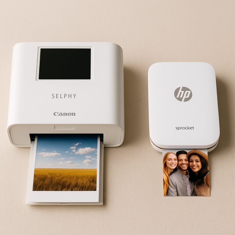 Canon SELPHY CP1500 vs HP Sprocket 비교 리뷰