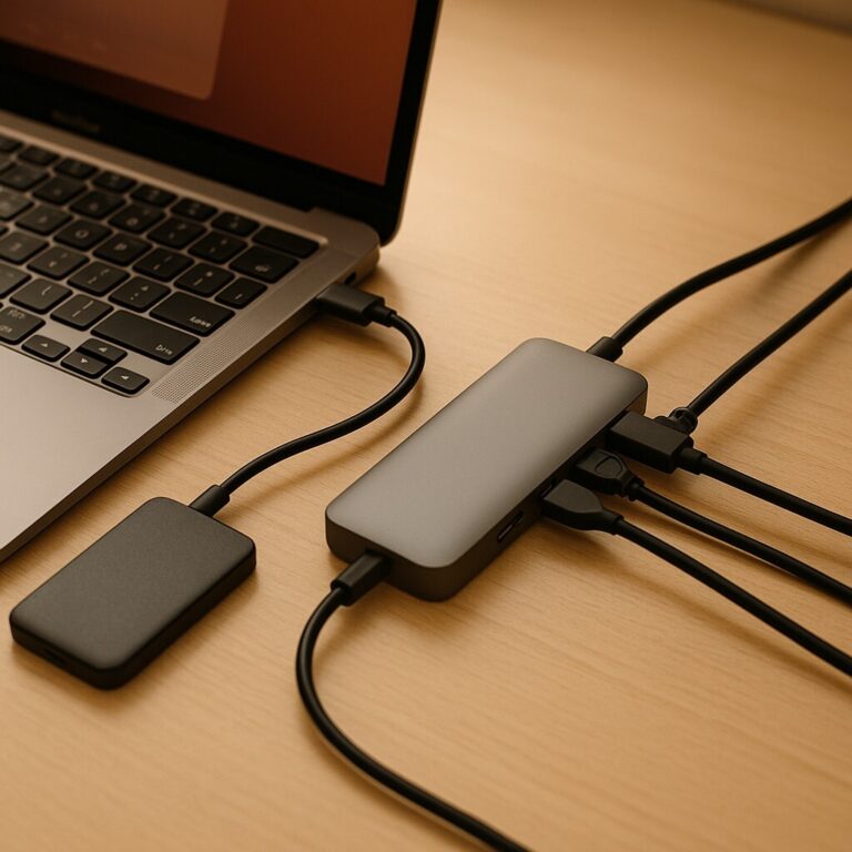 MacBook PD 허브 추천, 전력 부족 문제 해결 장면