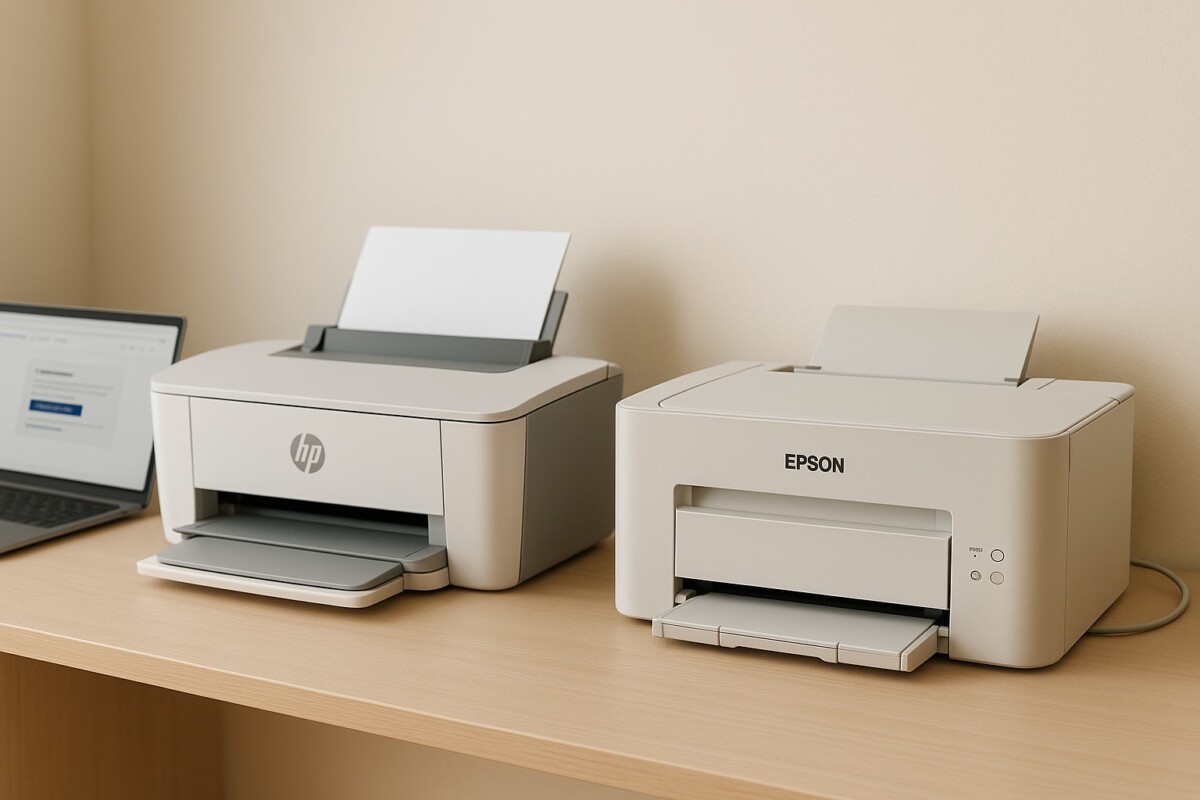 네트워크 프린터 출력 지연 문제를 표현한 이미지