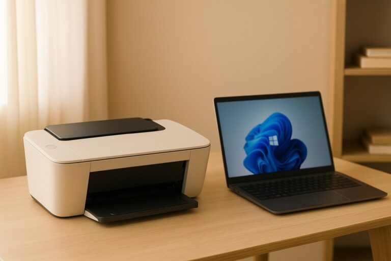 Windows 11 업데이트 후 프린터가 작동하지 않음을 보여주는 대표 이미지