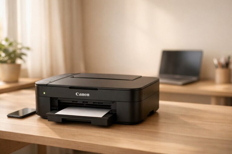 캐논 프린터 스마트폰은 되는데 PC 안 될 때 상황을 보여주는 대표 이미지