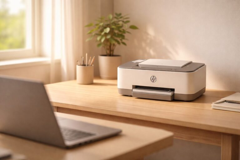 프린터 오프라인 반복 상황에서 Windows 설정 루틴으로 즉시 복구된 안정적인 프린터 상태를 보여주는 대표 이미지