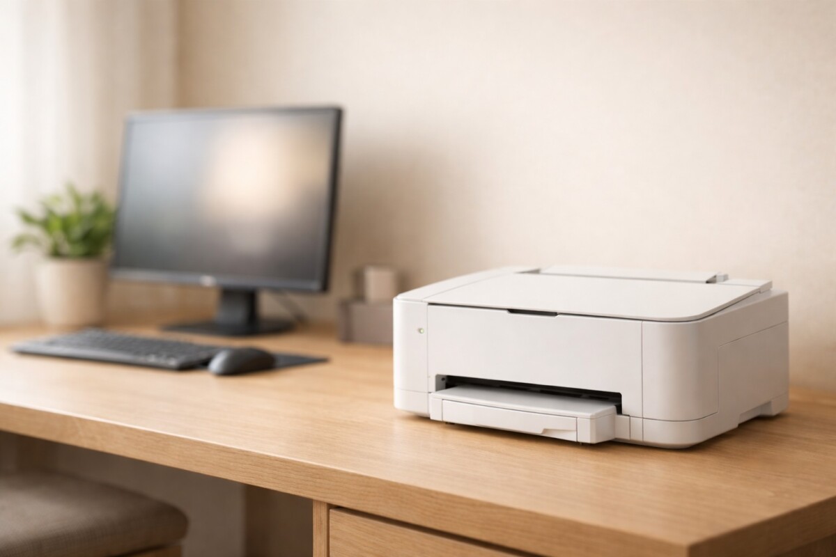 프린터가 ‘온라인’인데 출력이 안 될 때 발생하는 착각과 출력 경로 오해를 설명하는 대표 이미지