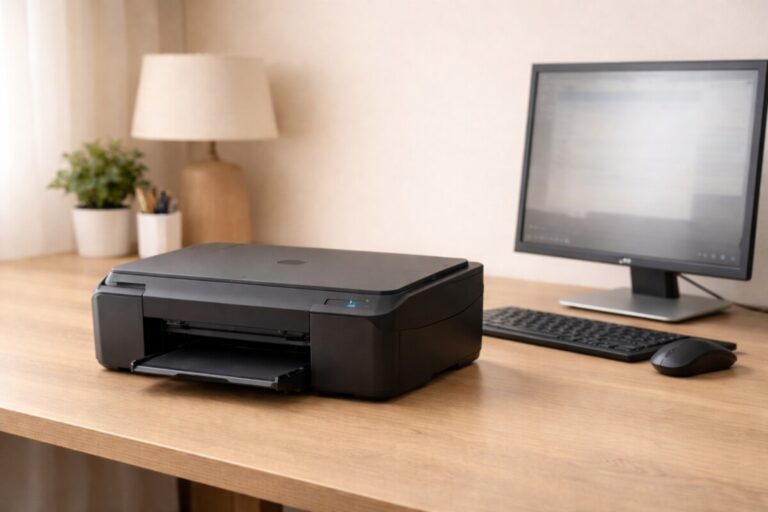 HP 프린터 업데이트 후 오프라인 상황을 표현한 이미지