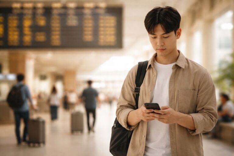 KTX / SRT 좌석 매진 상황에서 취소표, 입석, 구간 분할 등 현실적인 방법으로 기차표를 다시 확보하는 장면