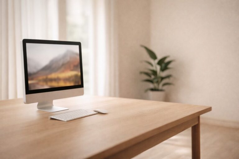 macOS 업데이트 후 프린터가 사라졌다면, 상황을 표현한 홈 오피스 이미지