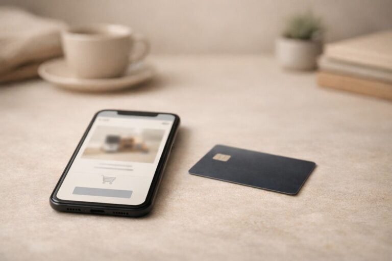 결제 취소했는데 환불이 늦다면, 상황을 나타낸 스마트폰과 카드 이미지