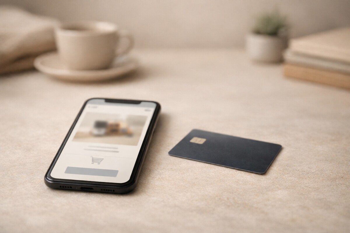 결제 취소했는데 환불이 늦다면, 상황을 나타낸 스마트폰과 카드 이미지