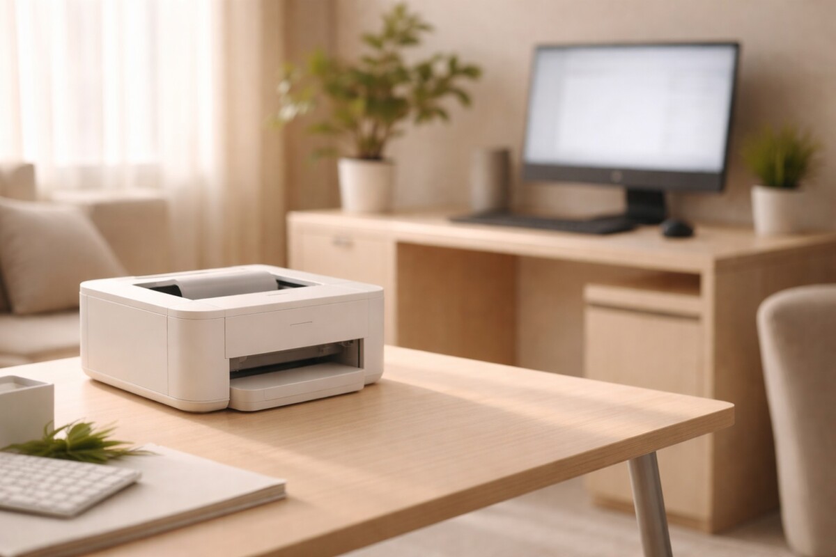 관리자 권한으로 실행한 프로그램에서 프린터가 사라지는 현상을 보여주는 대표 이미지