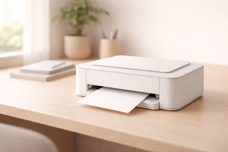 프린터 드라이버 재설치 후에도 문제가 반복되는 상황에서 시스템 원인을 의심하는 장면