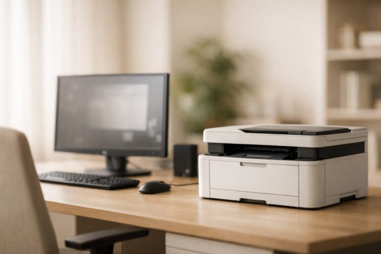 회사/학교 PC에서 프린터 드라이버가 설치되지 않는 이유를 표현한 이미지