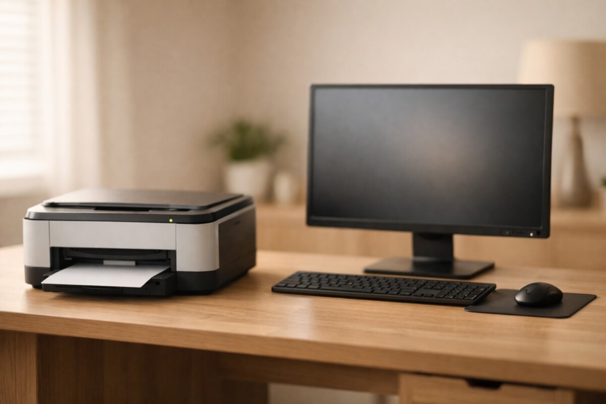 PDF/한글에서만 인쇄가 안 될 때 상황에서 프린터는 정상인데 출력이 되지 않는 문제를 보여주는 이미지