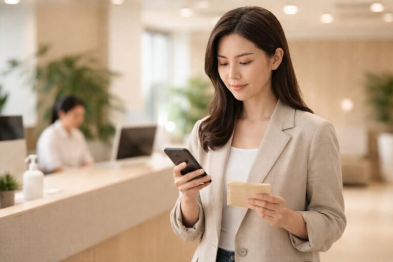 건강보험 서류 발급 안 될 때 병원과 회사 제출을 위해 모바일과 온라인에서 즉시 해결하는 상황 이미지