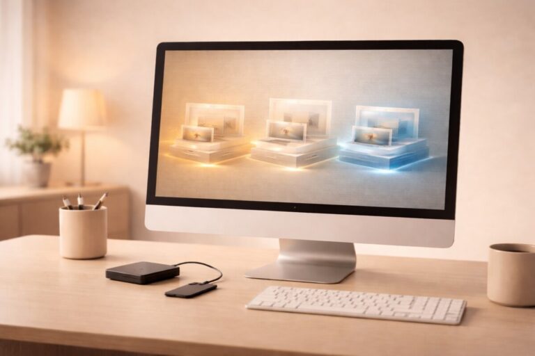 사진 복구 프로그램 추천 TOP3를 비교하고 선택하는 데이터 복구 결정 상황 장면