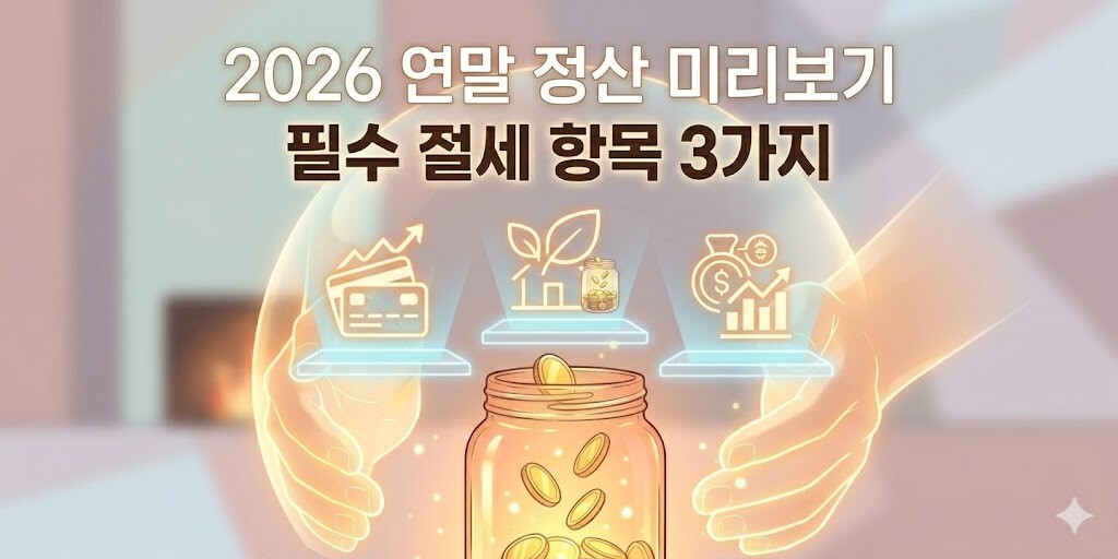 2026 연말정산 미리보기 및 13월의 월급 절세를 위한 대표 이미지