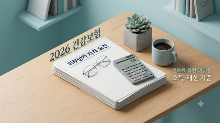 2026년 건강보험 피부양자 자격 요건 및 소득 재산 기준 안내 대표 이미지