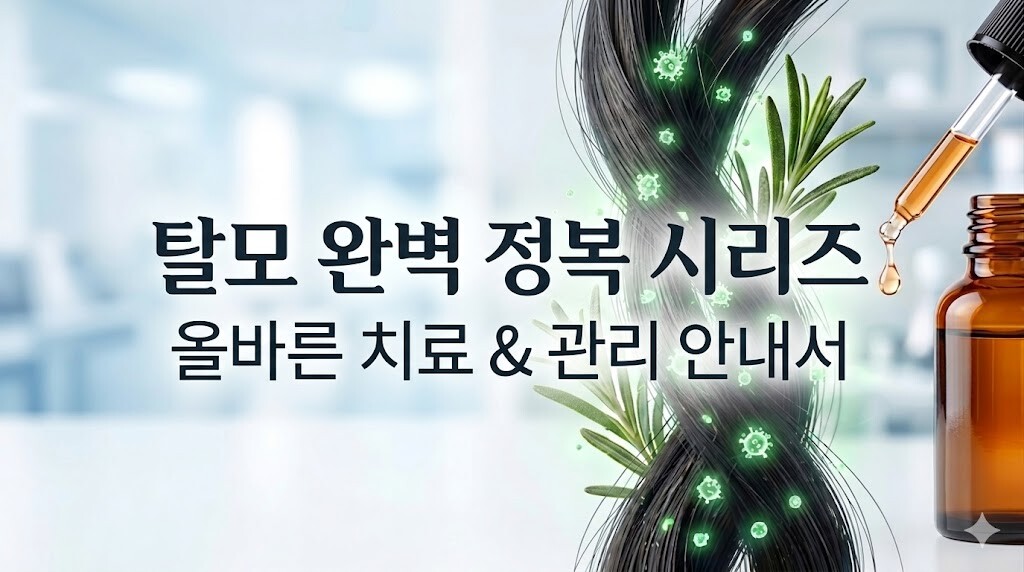 탈모 완벽 정복 시리즈 전체 안내서와 핵심 치료제 비교 가이드 북