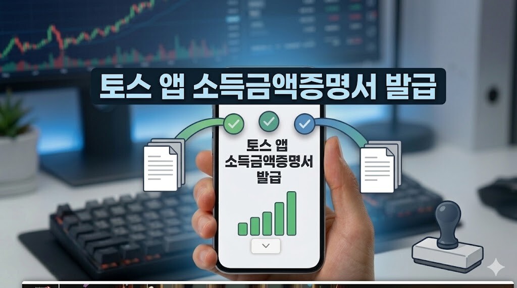토스 앱 소득금액증명서 발급 및 기관 전송 해결책 최종 가이드