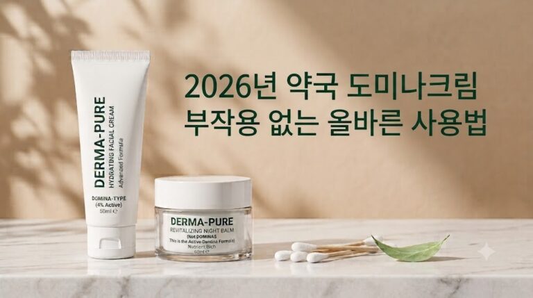 2026년 약국 도미나크림 부작용 없는 올바른 사용법 및 주의사항 체크리스트 대표 이미지