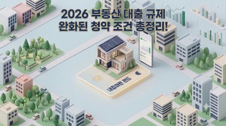 2026년 부동산 대출 규제 변경점