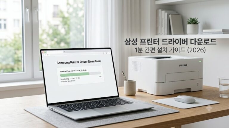 삼성 프린터 드라이버 다운로드