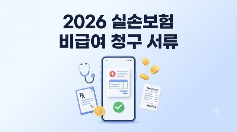 실손보험 비급여 청구 서류 준비 안내