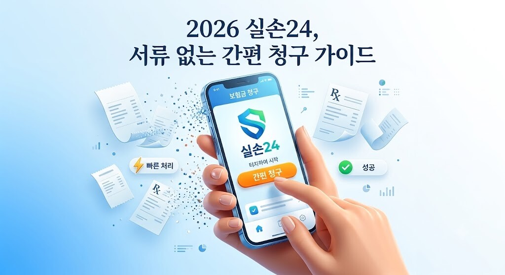 2026년 실손24 앱 실손보험 청구 간소화 신청 방법