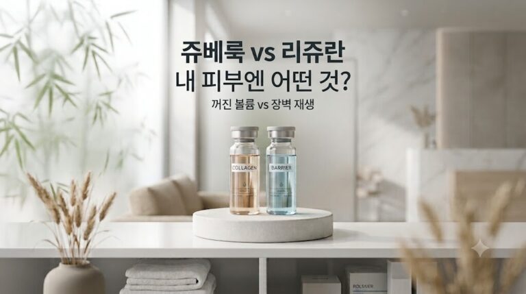 2026 쥬베룩 볼륨 vs 리쥬란 힐러 피부 타입별 완벽 선택 기준 대표 썸네일 이미지