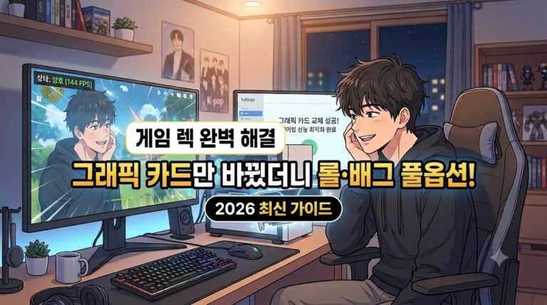 2026 독감 무료 접종 대상 확인을 위한 4가 백신 바이알 주사기와 병원 체크리스트