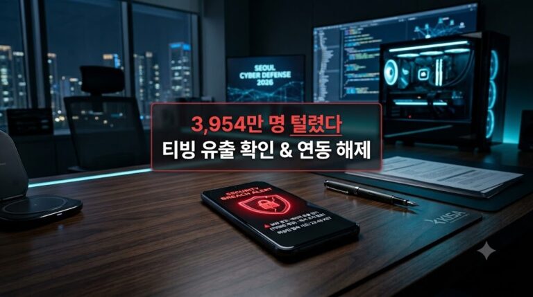 티빙 개인정보 유출 확인 방법